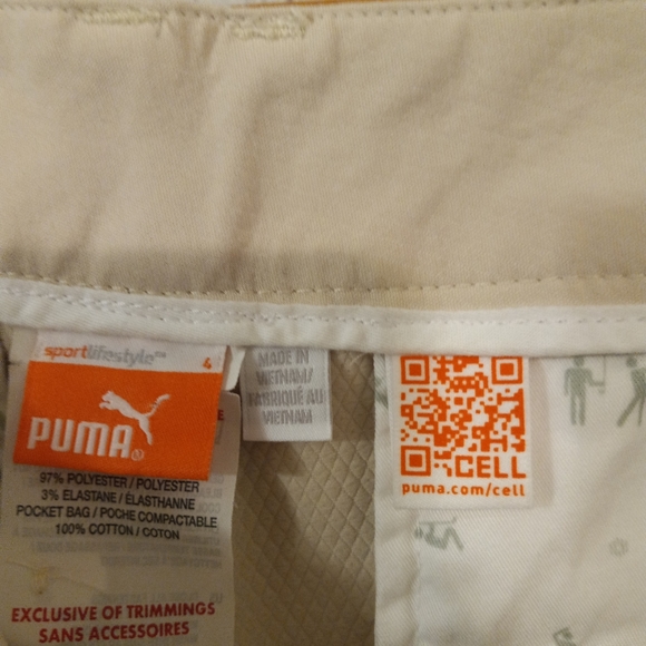 Cobra Puma Golf Cell Capris sz 4 - Picture 5 of 8